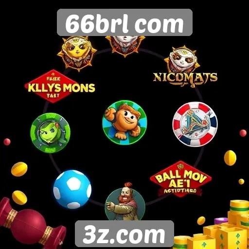 Tipos de jogos populares no 66brl com
